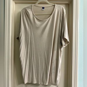 Old Navy Luxe Striped Shirt sz XXL